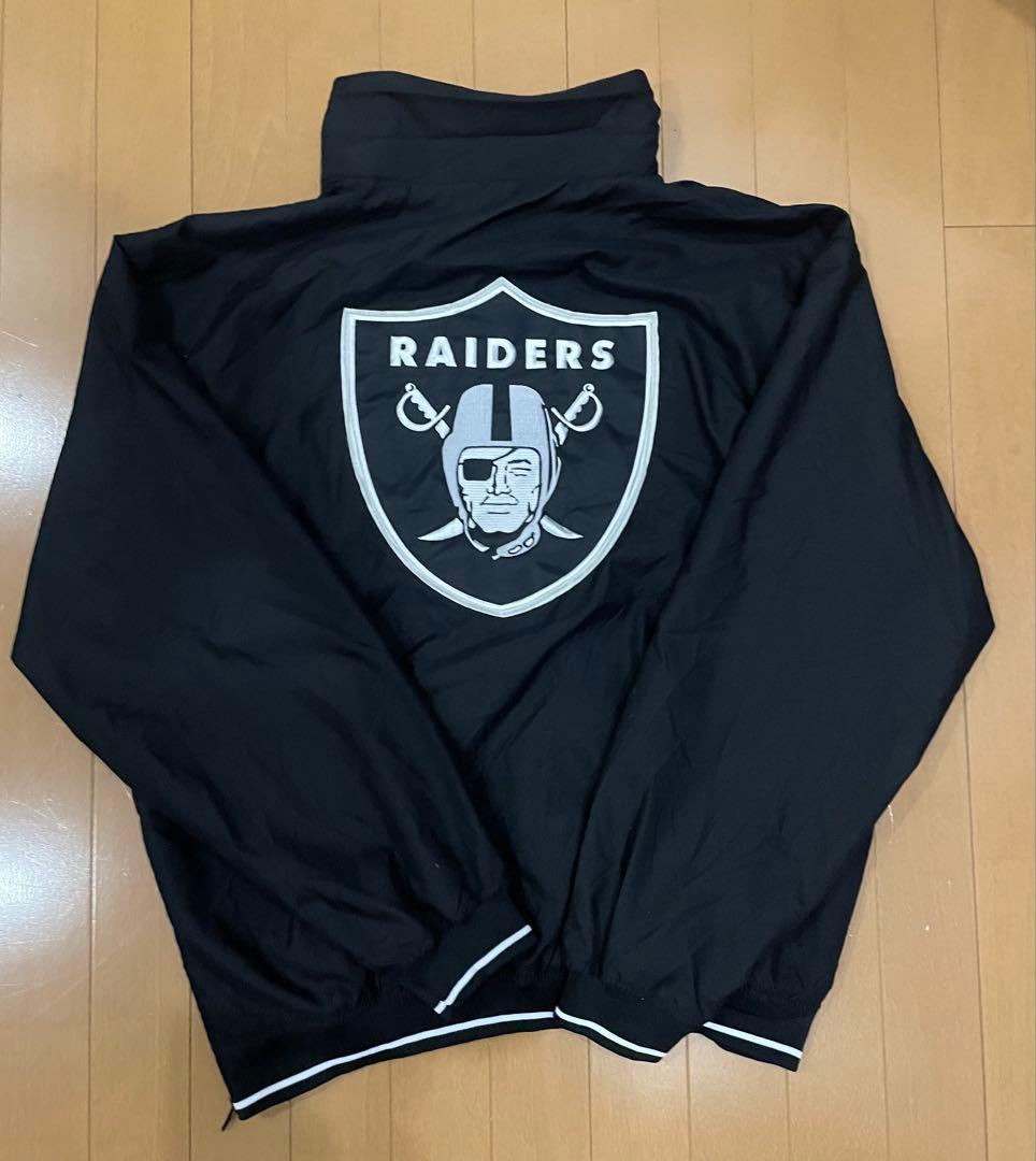 【希少】レイダース　RAIDERS ナイロンジャケット　刺繍　Lサイズ