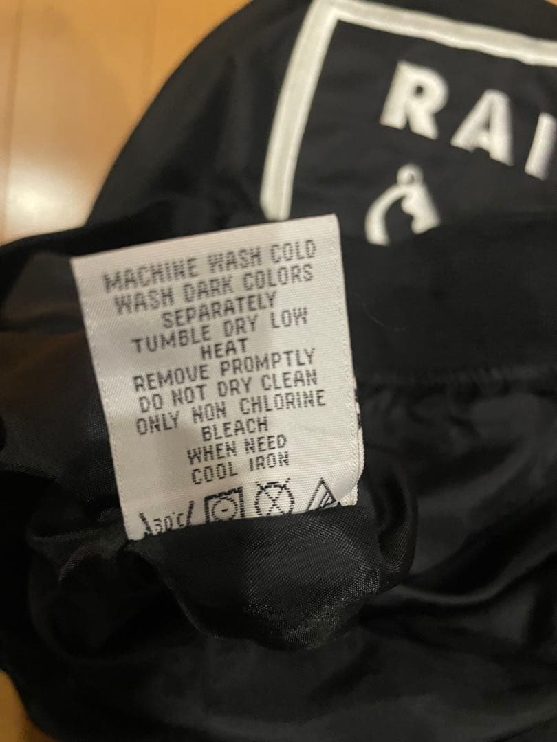 【希少】レイダース　RAIDERS ナイロンジャケット　刺繍　Lサイズ