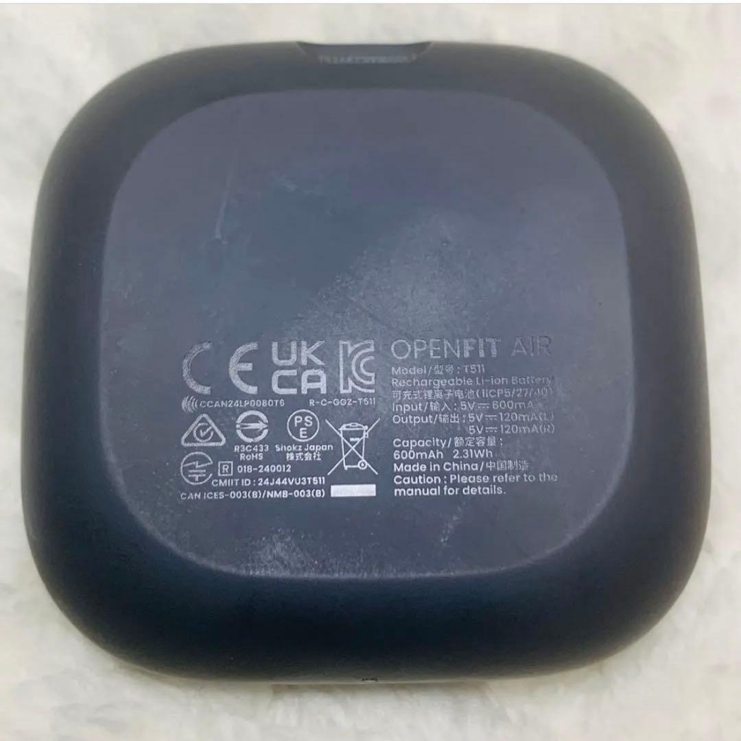 SHOKZ OPENFIT AIR ブラック　4