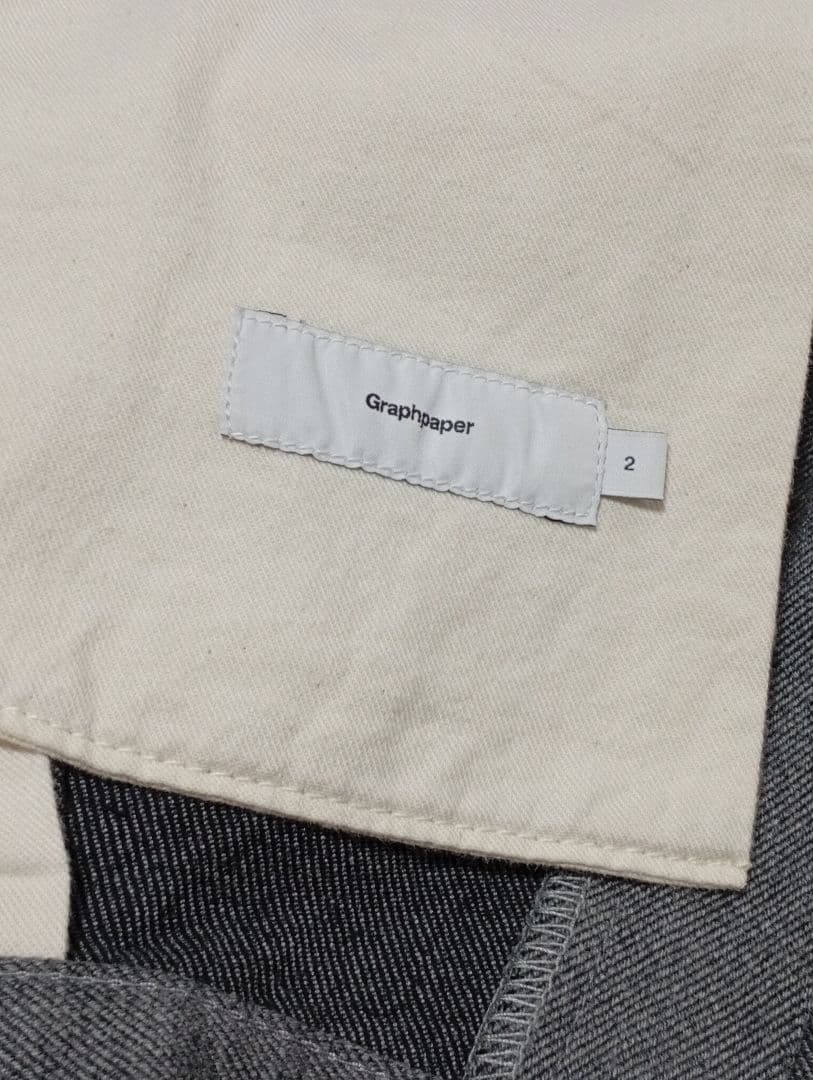 Graphpaper Colorfast Denim セットアップ グレー 2