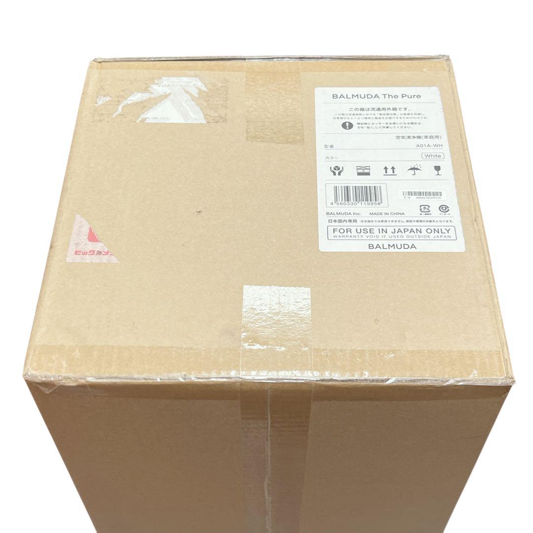 【新品・未開封】BALMUDA The Pure 空気清浄機 A01A-WH