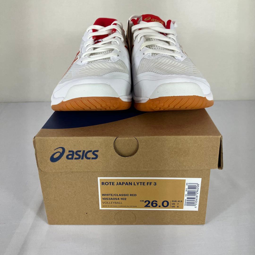 アシックスバレーボールーシューズ26.0cm