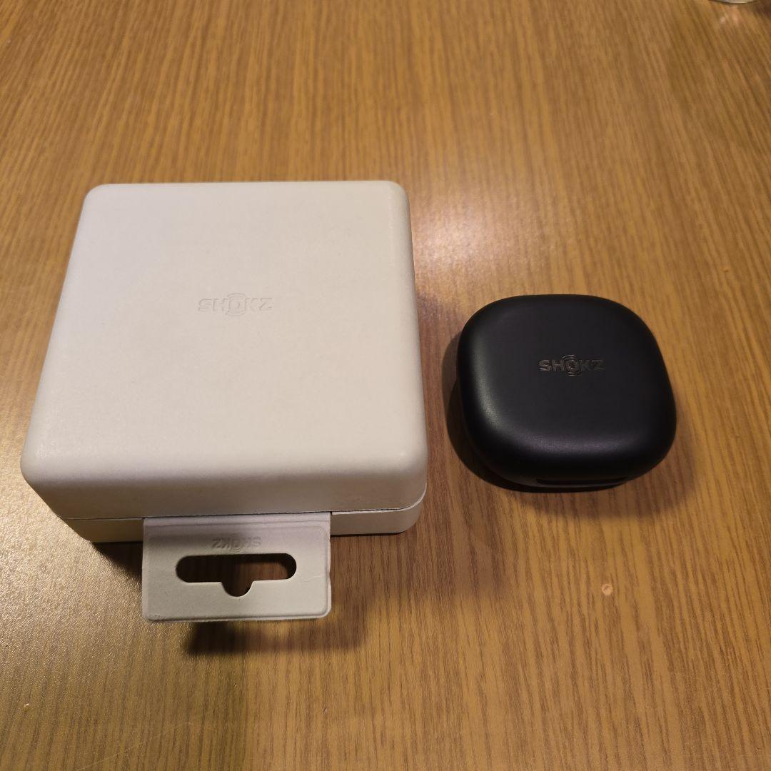 SHOKZ オープンフィット2 ブラック 充電ケース付き