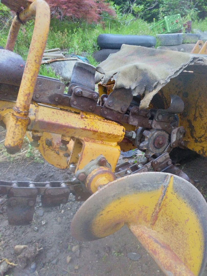 蟹信丸さん専用❗共栄社 バロネス トレンチャーTL-52 溝掘り機(ガソリン)