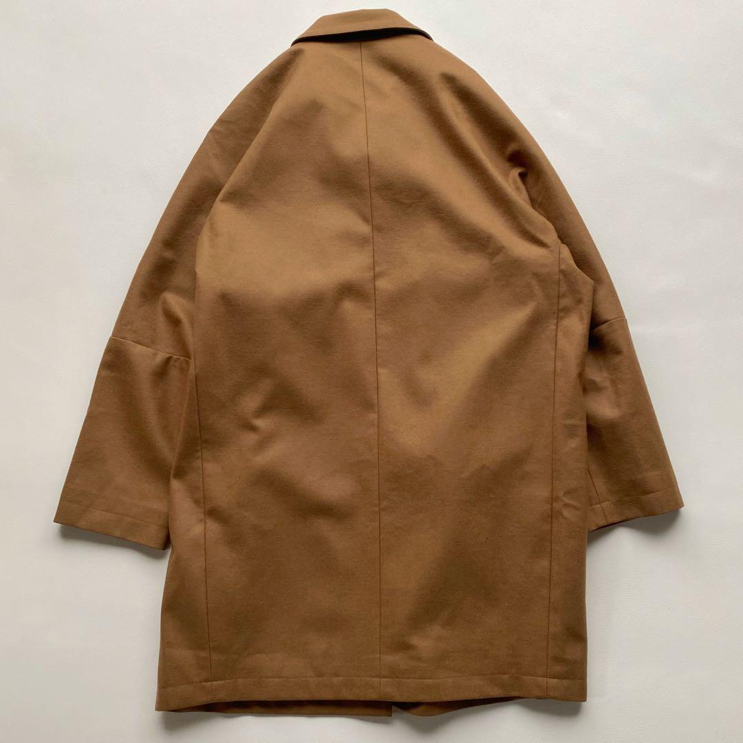 【英国製/金ボタン】マッキントッシュ ウール ダブルコート 34 キャメル
