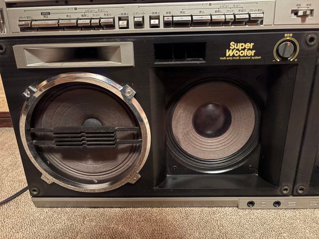 ちょうSHARP GF-909 ラジカセ