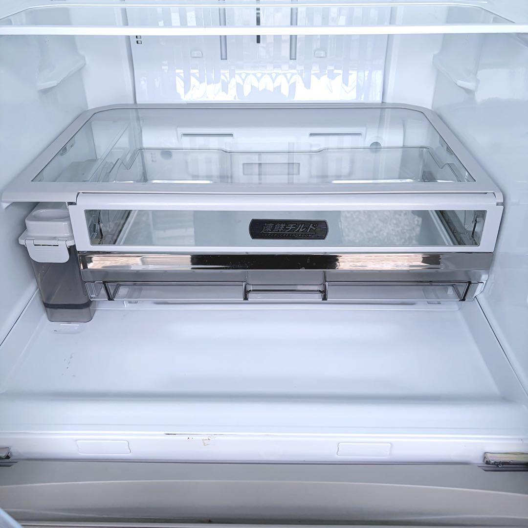 運搬取付無料！ルーセントアイボリー純正東芝マジック大容量6ドア冷蔵庫！完動超美品