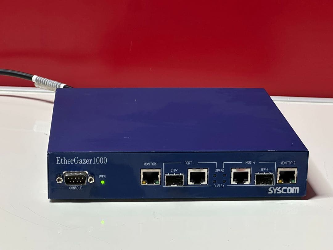 SYSCOM EtherGazer1000 ネットワーク機器 SC910G
