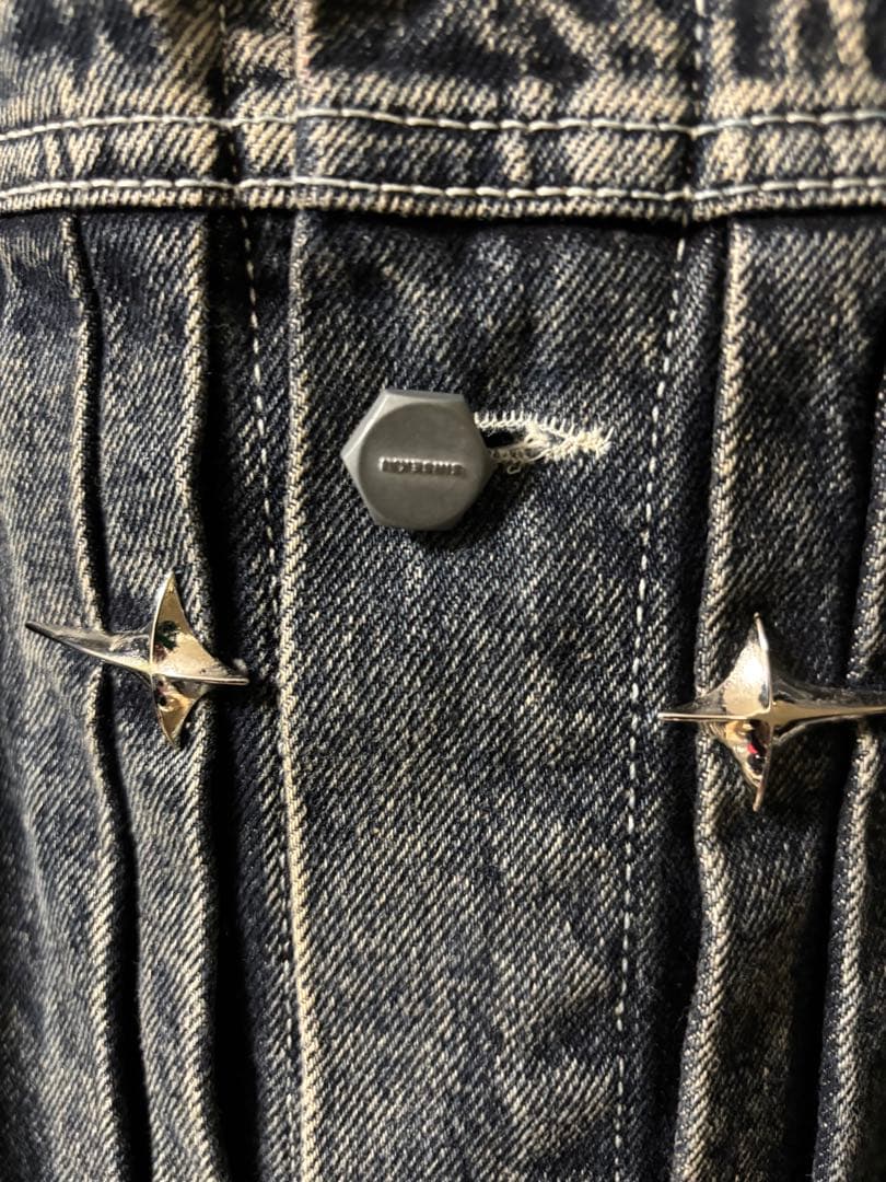 な*み様 ENHYPENニキ着用サグクラブ トライバルツリーデニムジャケット　サ