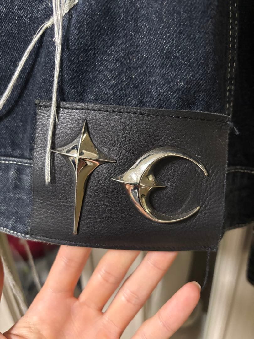 な*み様 ENHYPENニキ着用サグクラブ トライバルツリーデニムジャケット　サ