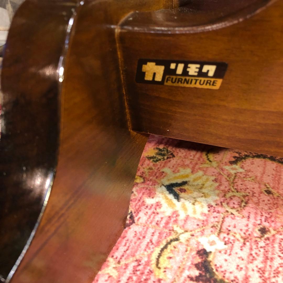 美品　カリモク　ヴィンテージ　コロニアル サイドテーブル