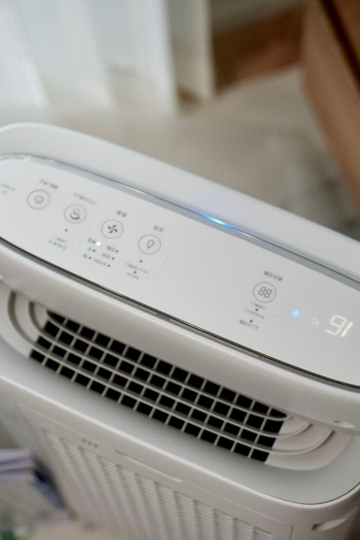 【美品】シャープ 加湿空気清浄機 KI-RS50-W ホワイト