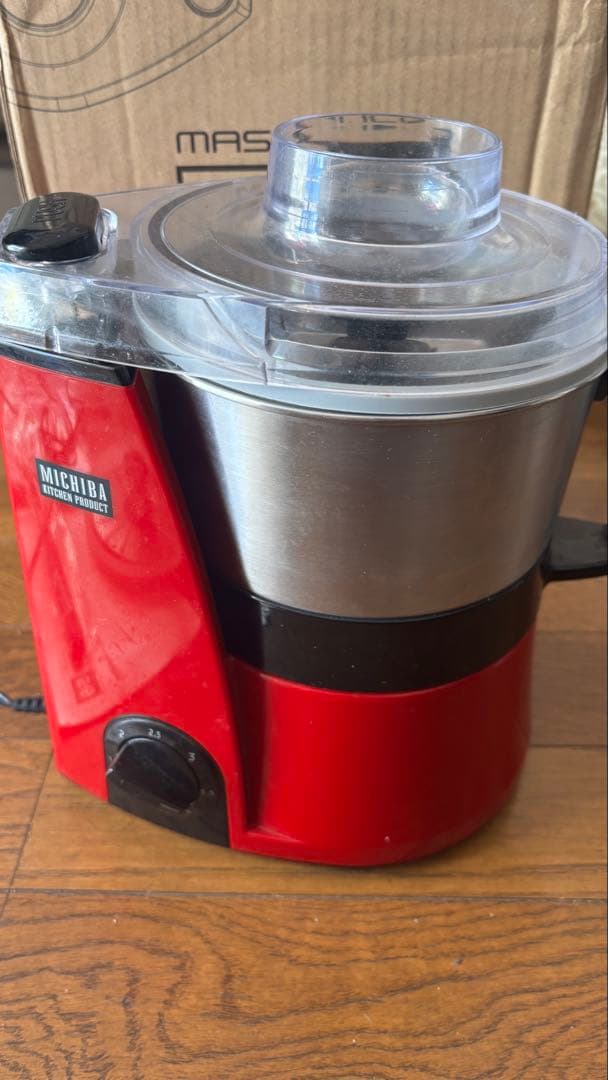 ◆即購入OK◆フードプロセッサー 道場六三郎監修　キッチンブレンダー／山本電気