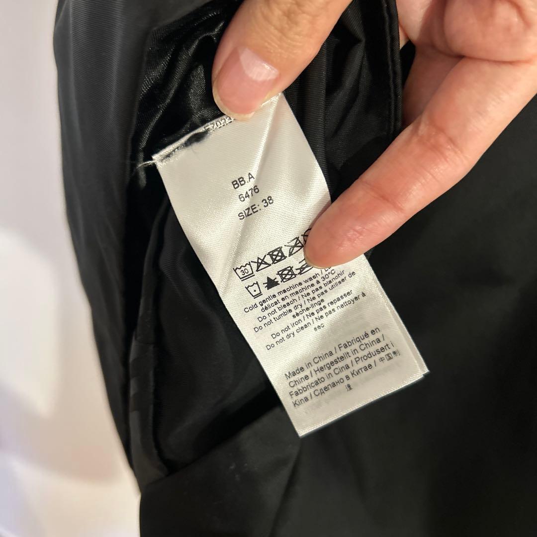 GANNI ナイロンサテンミニドレス