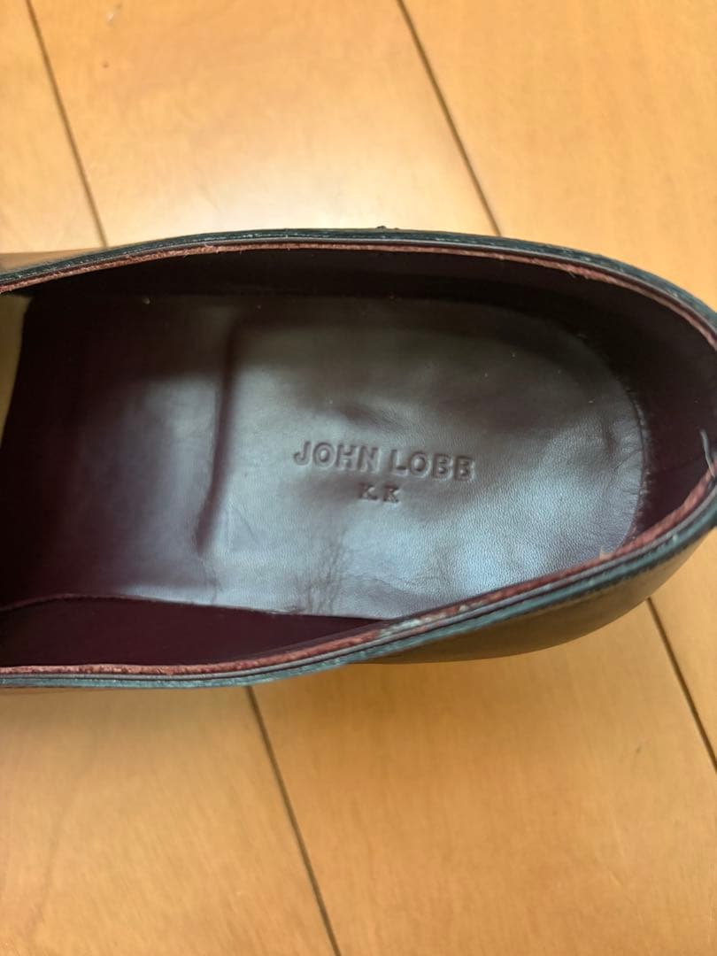 K*様 オーダー品 ジョンロブ ロペス LOPES 5E コンビ ネイビー ブラ