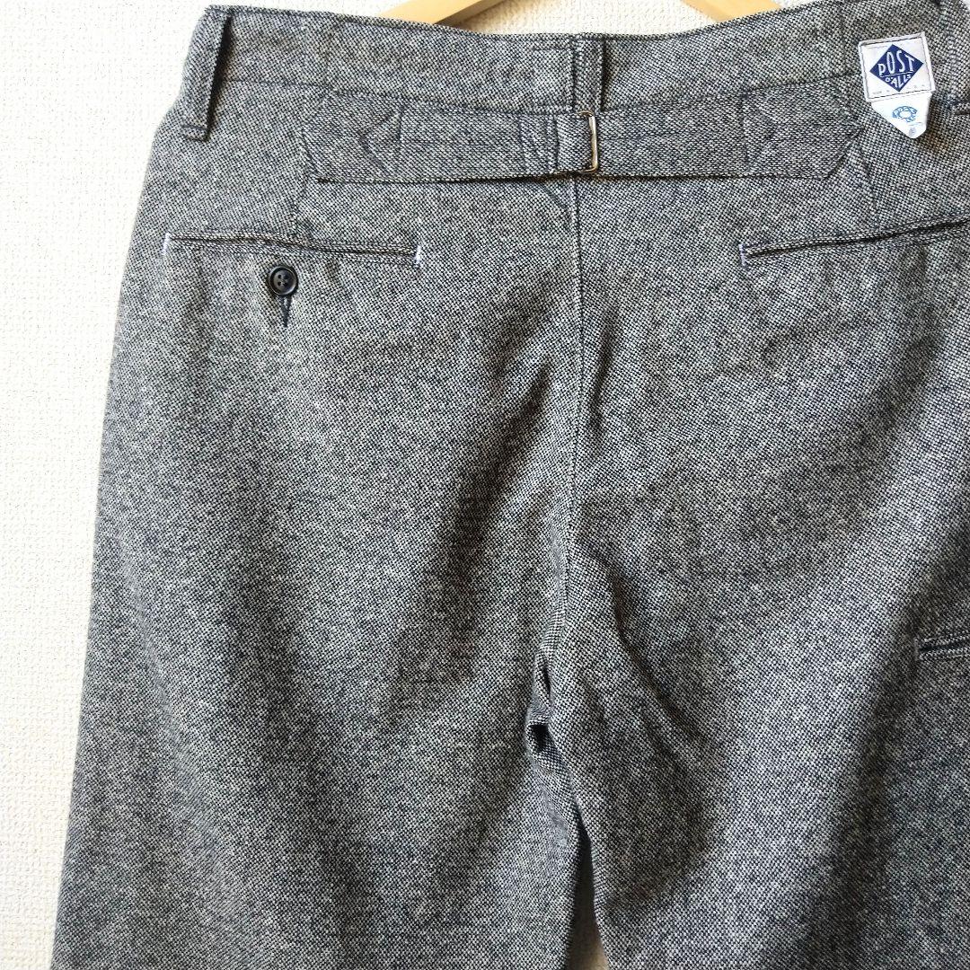 オールド USA製 POST OVERALLS ツイード ワークパンツ S