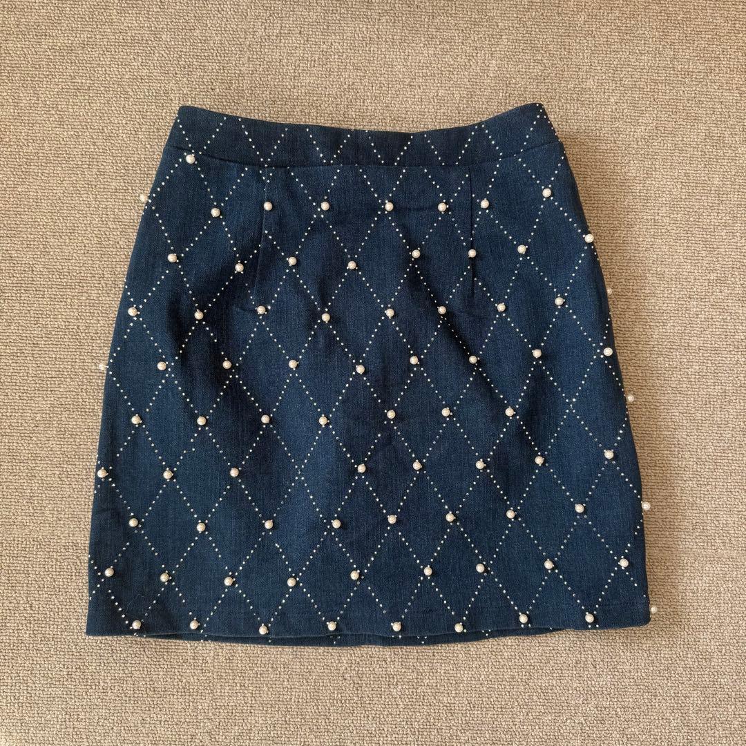 【極美品】JEWELS 格子柄セットアップ タイト ミニドレス キャバドレス S