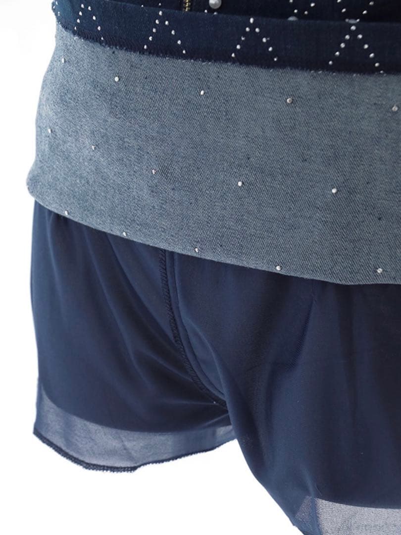 【極美品】JEWELS 格子柄セットアップ タイト ミニドレス キャバドレス S