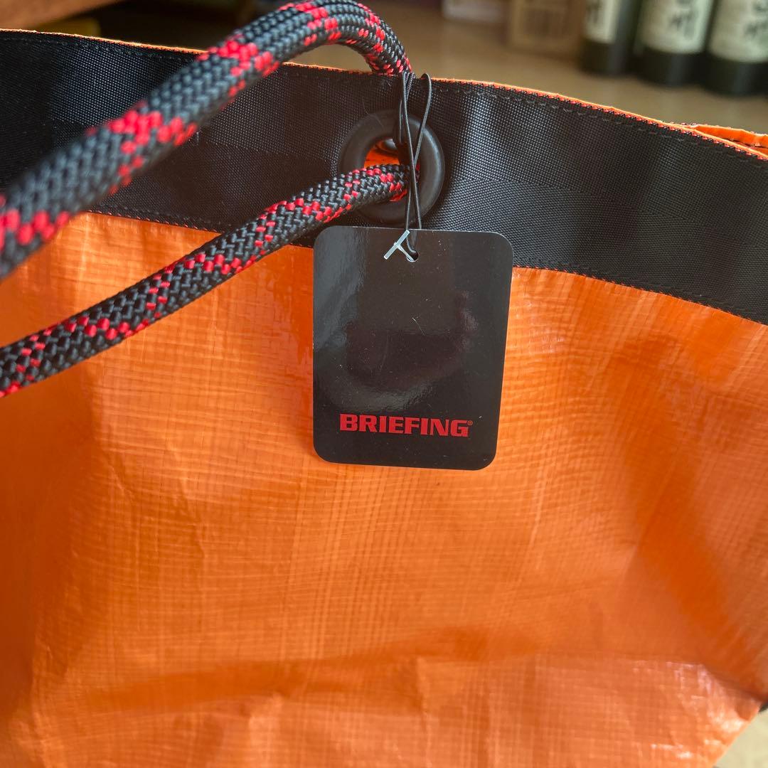 BRIEFING エコバッグ オレンジ