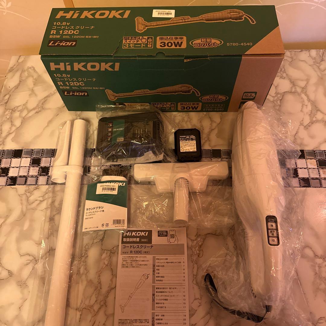 ⭐️HIKOKI コードレスクリーナ　R12DC 新品未使用品⭐️