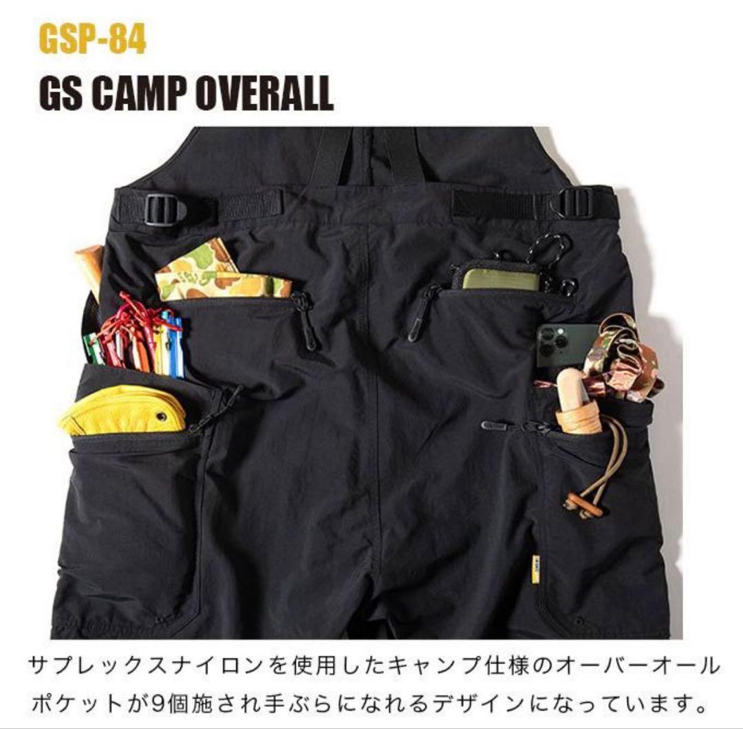 【完売品】美品GRIP SWANY オーバーオール (GSP-84) Mサイズ