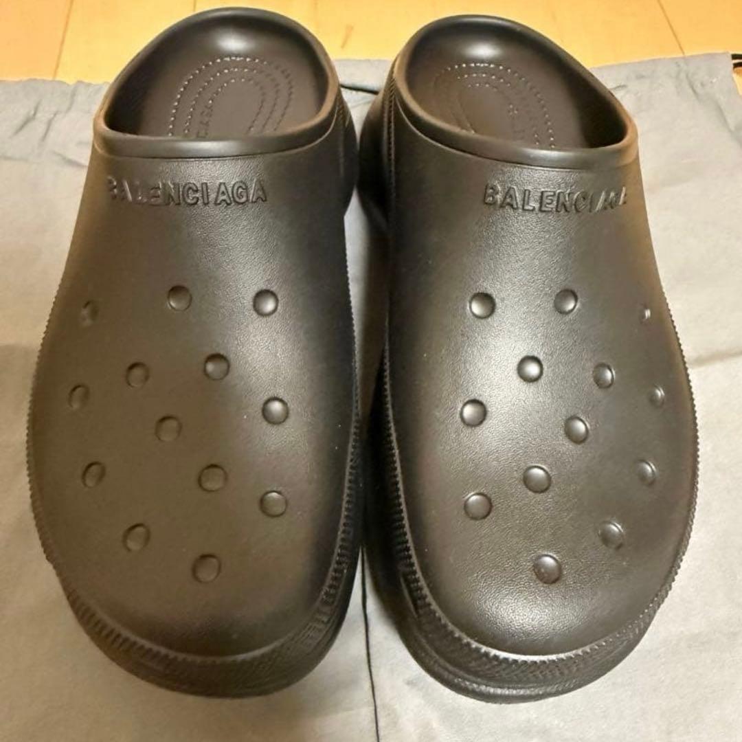 BALENCIAGA crocs ミュールサンダル39