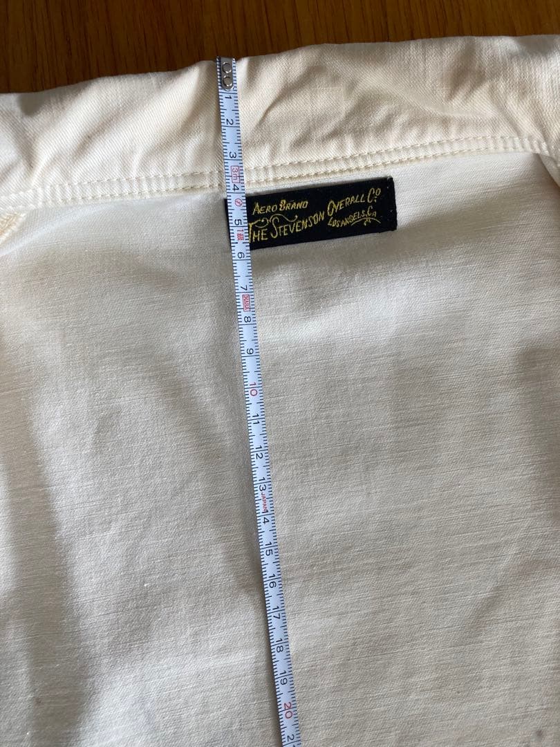 スティーブンソンオーバーオール　サイズ40  カバーオール　ショールカラー