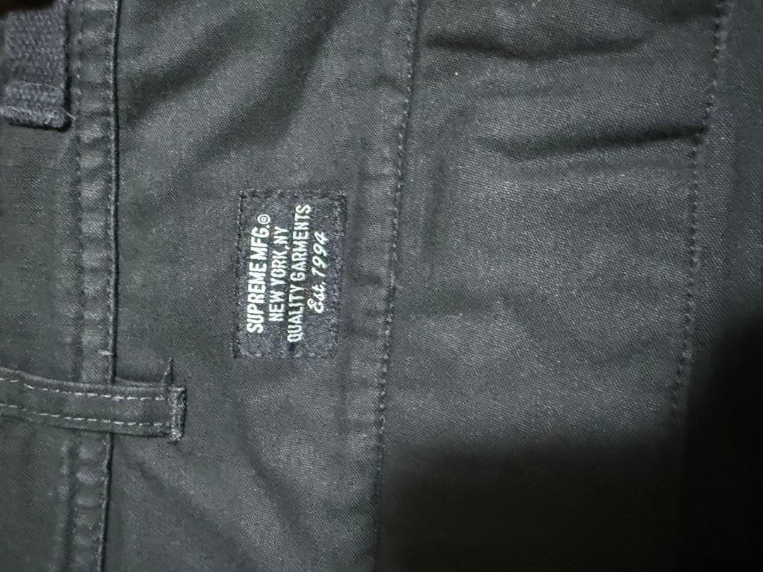 【最終値下げ】Supreme カーゴパンツ ブラック 36