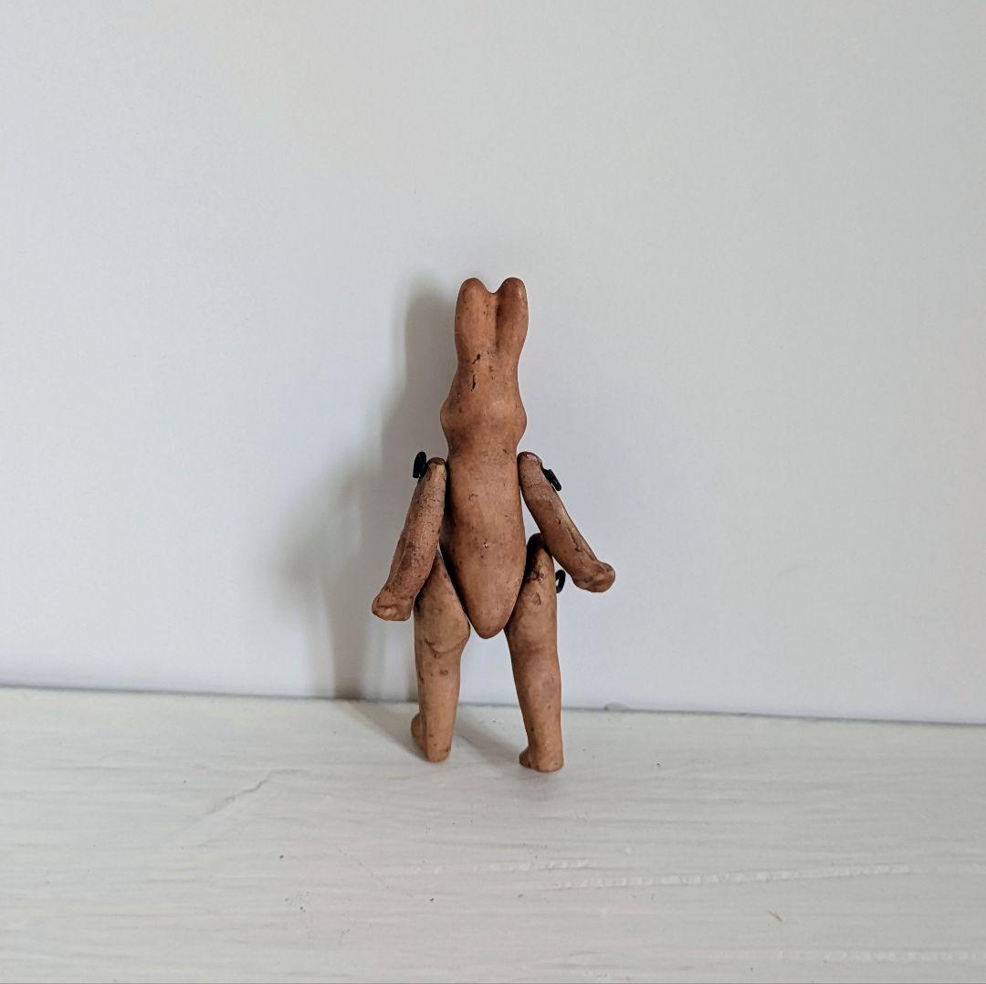 アンティーク　うさぎ　ビスク　ミニョネット　ミニチュア　ヴィンテージ