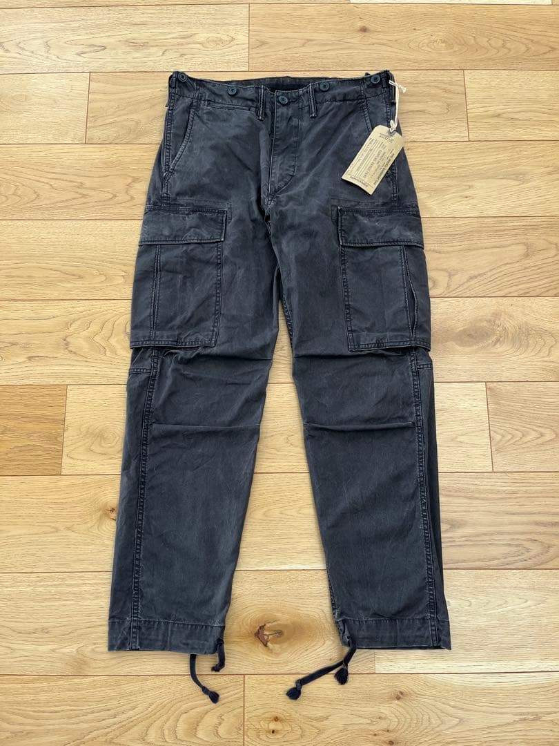 RRL CARGO PANTS BLACK ダブルアールエル カーゴパンツ