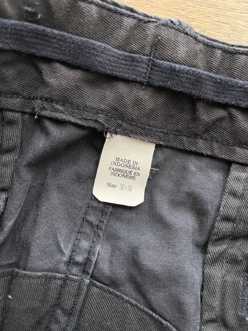 RRL CARGO PANTS BLACK ダブルアールエル カーゴパンツ