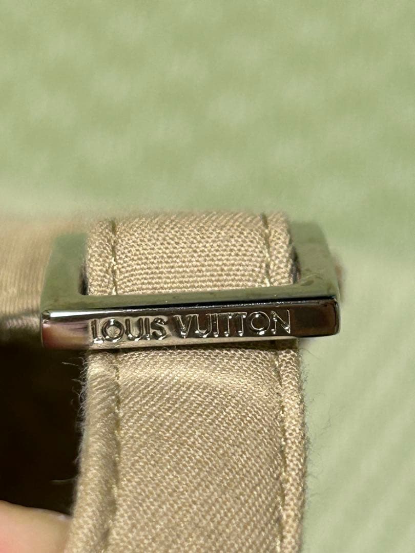 Louis Vuitton ベージュ ブラック キャップ 2点セット