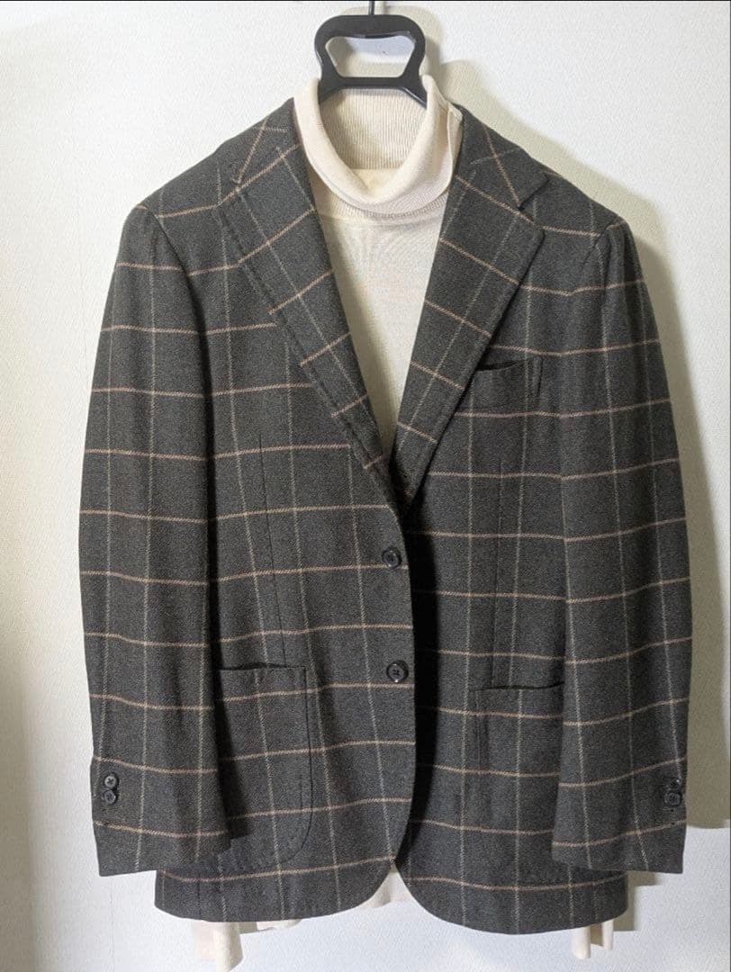 リングヂャケット マイスター206 ジャケット カシミア100 人気サイズ46