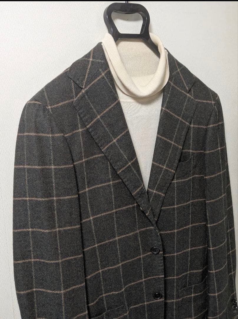 リングヂャケット マイスター206 ジャケット カシミア100 人気サイズ46