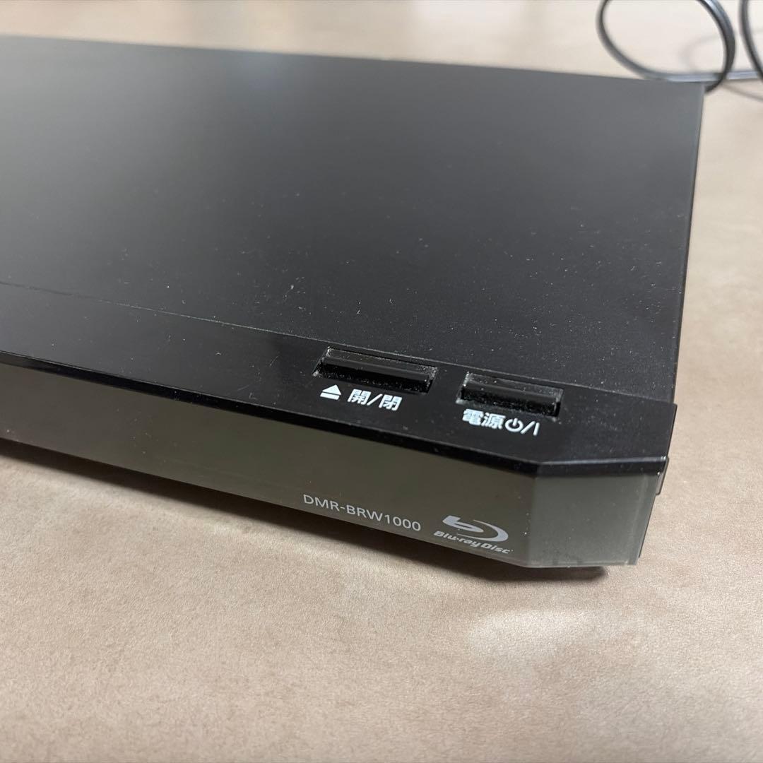 美品　パナソニック　ブルーレイレコーダー　DMR BRW1000 1TB録画可能