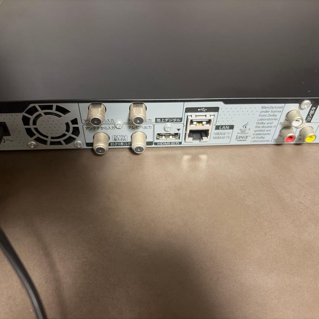 美品　パナソニック　ブルーレイレコーダー　DMR BRW1000 1TB録画可能
