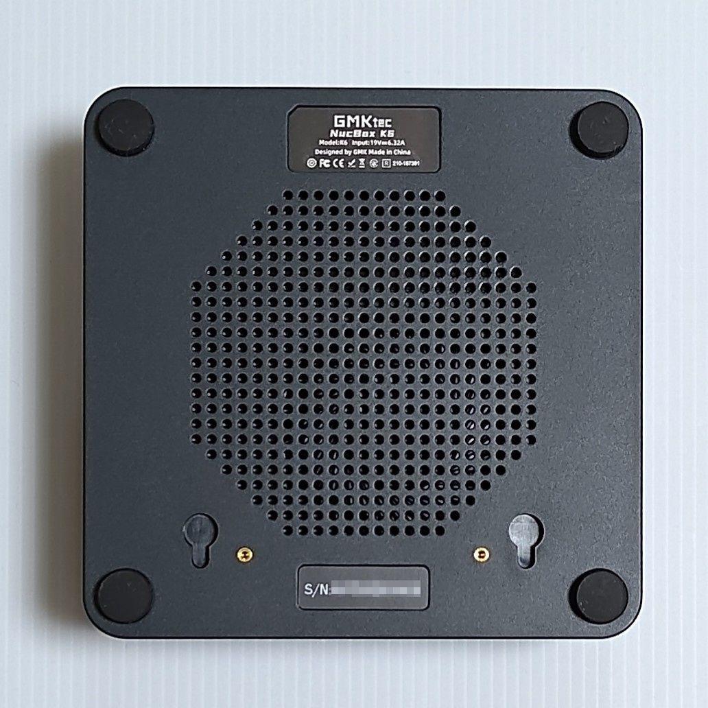 ベアボーン・キット GMKtec Nucbox K6 Ryzen 7 7840HS Win11