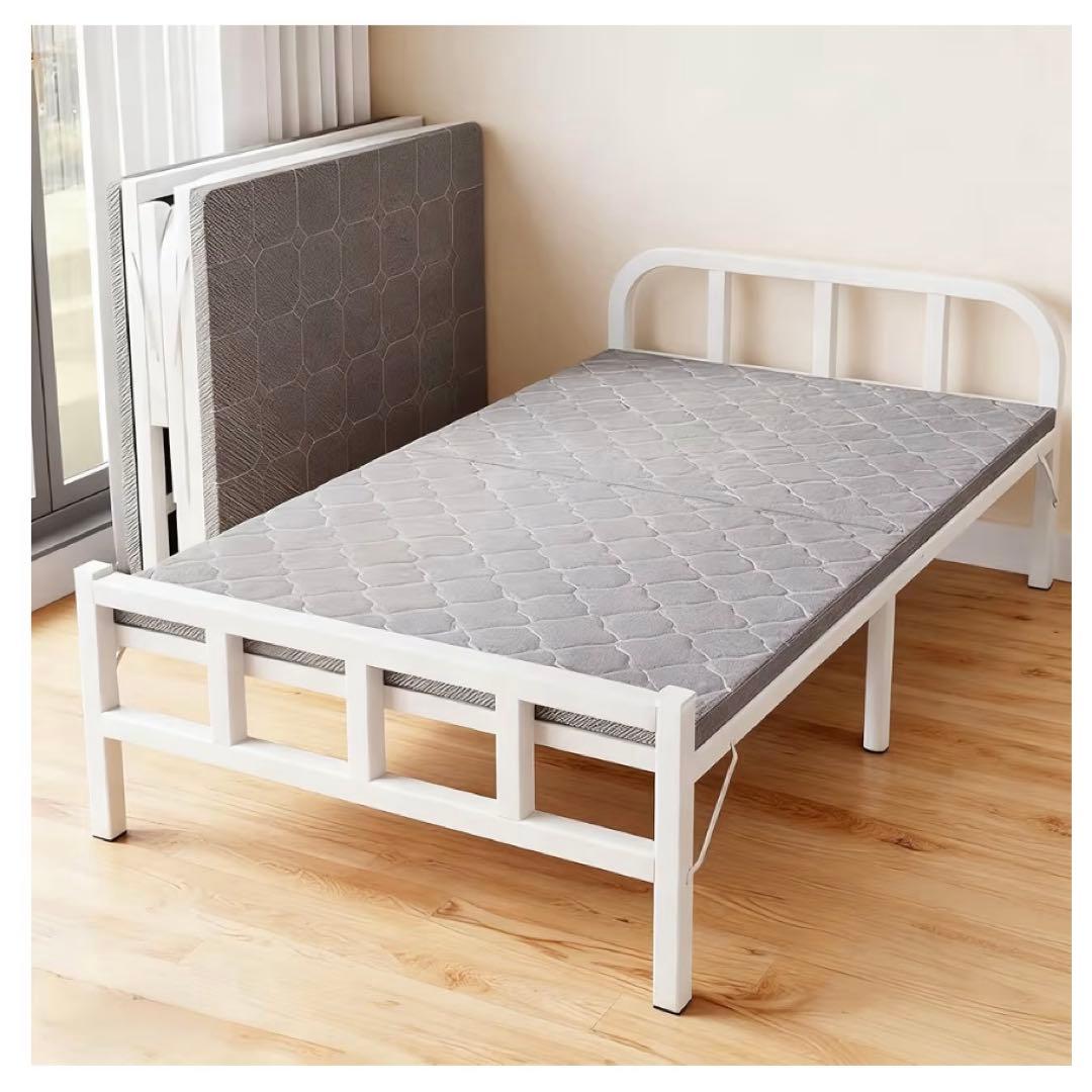 シングルベッド アウトドア用折りたたみ簡易ベッド 幅70CM