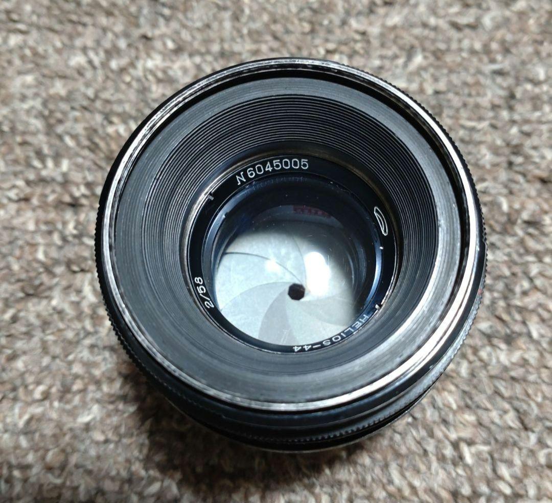 HELIOS 44-2 58mm f2 ゼブラ　初期型