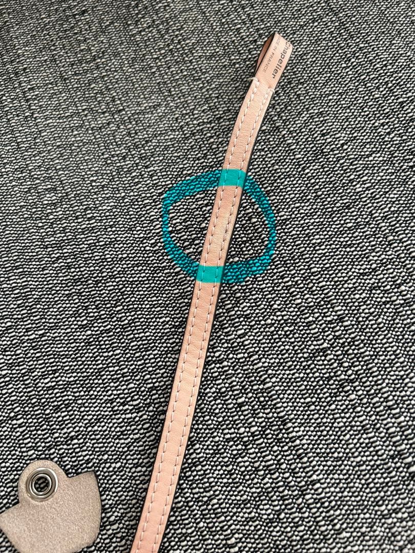 エルベシャプリエ　ドラジェ　1660L レザーストラップ　118Lチャ