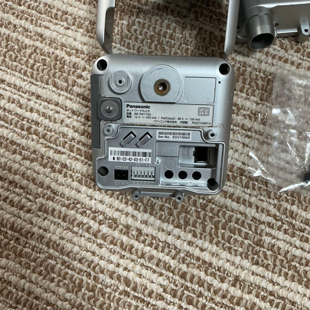 Panasonic BB-SW175A監視カメラACアダプタ付き