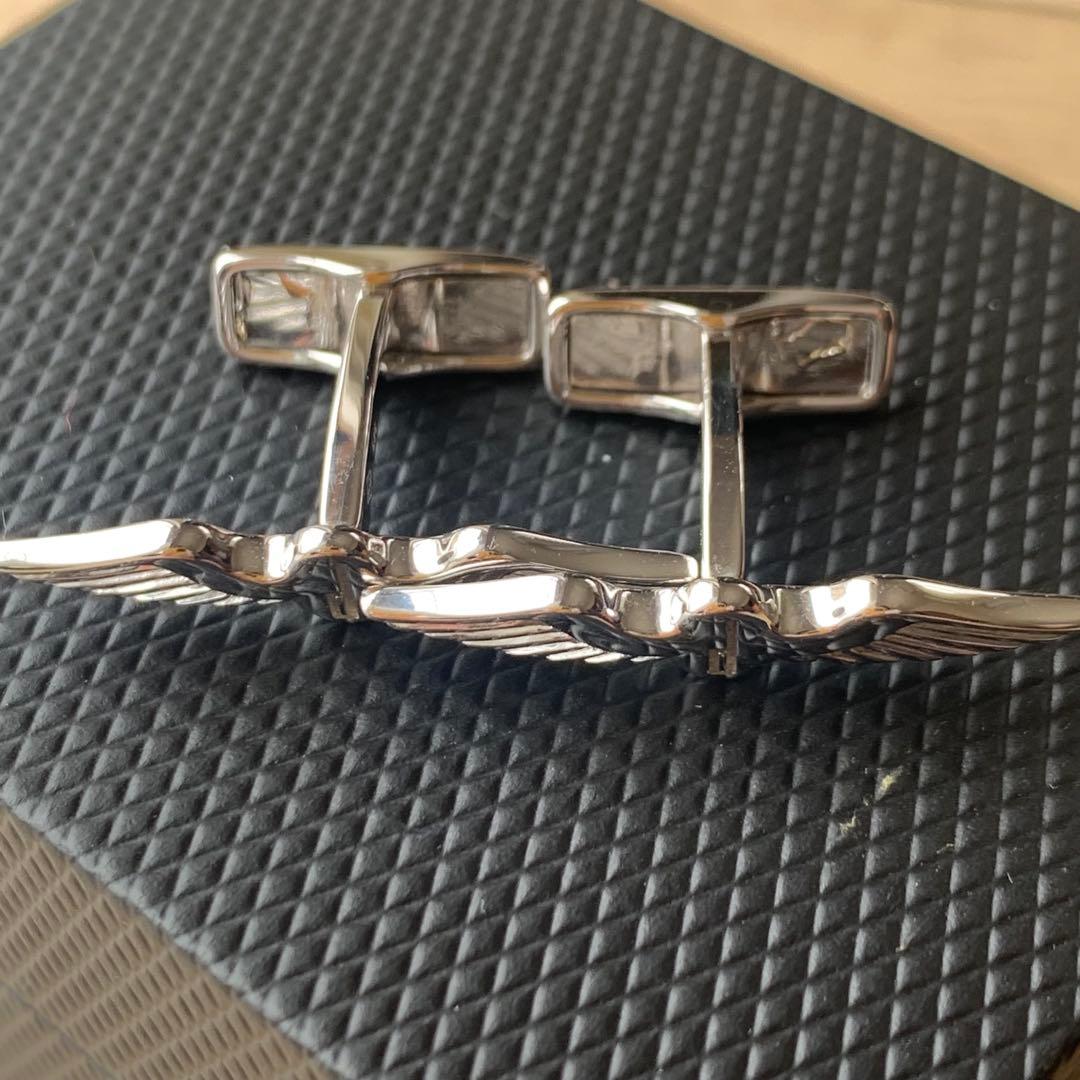 【極美品】dunhill ダンヒル モータリスト シルバー925 カフス 希少