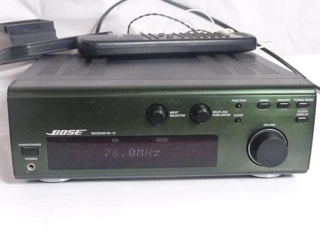 Bose Receiver RA-12 アンプレシーバー リモコンつき