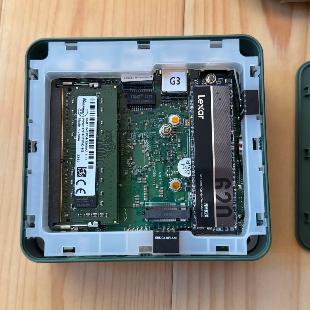 ミニPC GMKtec NucBox G3 8GB/512GB