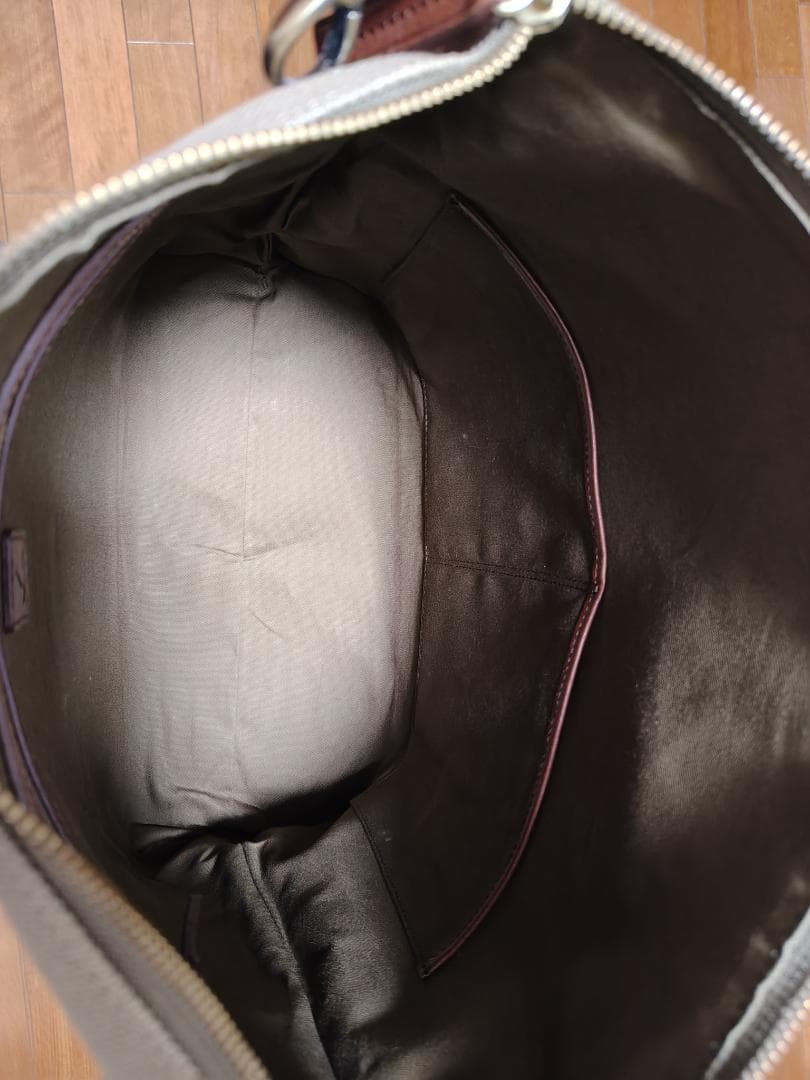 土屋鞄 キャンバス 2way ショルダーバッグ カーキ