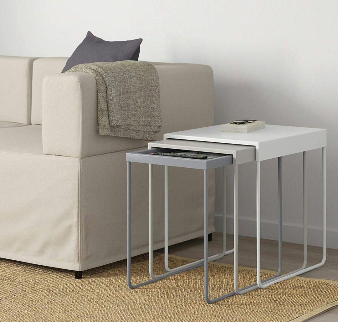 イケア　GRANBODA/グランボダ ネストテーブル3点セット