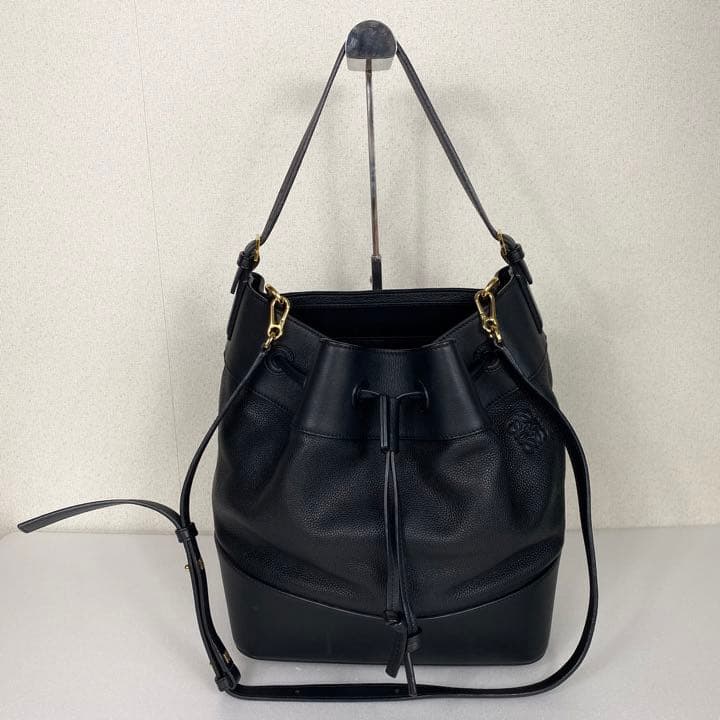 【希少】LOEWE アナグラム バルーンバッグ 2way ショルダーバッグ