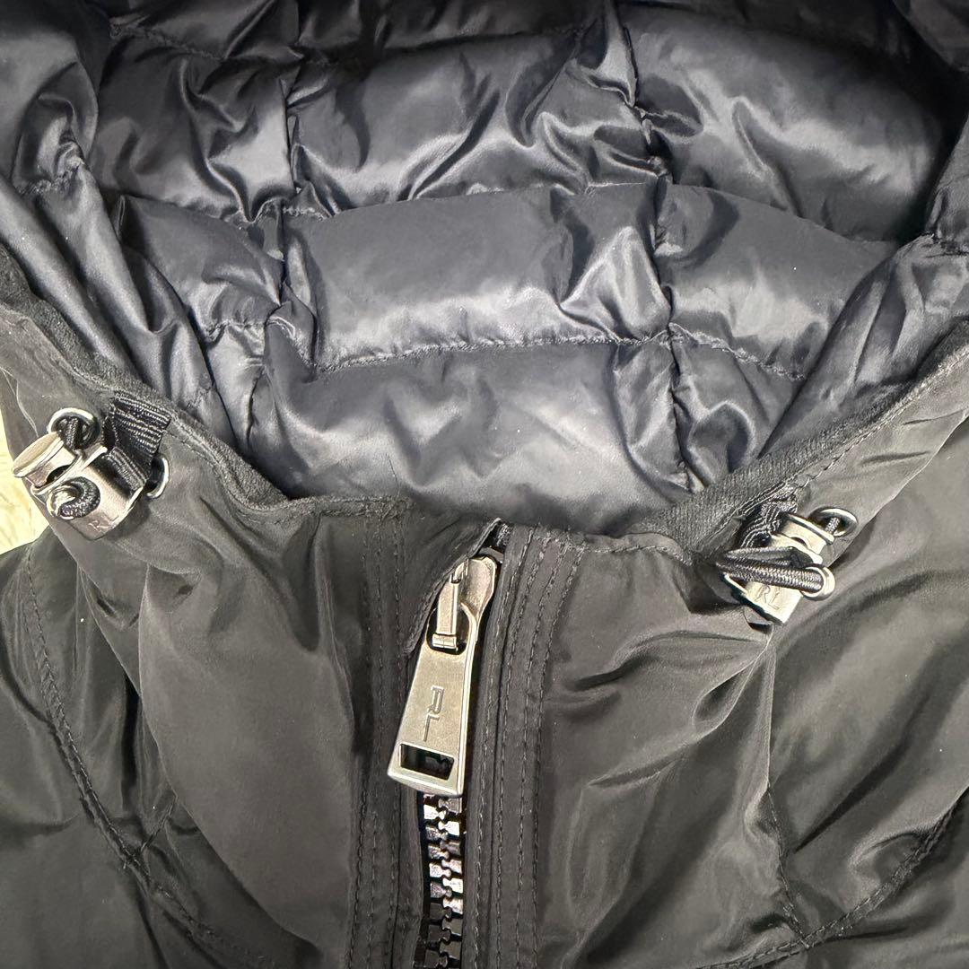 【近年モデル】ポロラルフローレン　ダウン　ナイロン　ジャケット　ブラック　XS