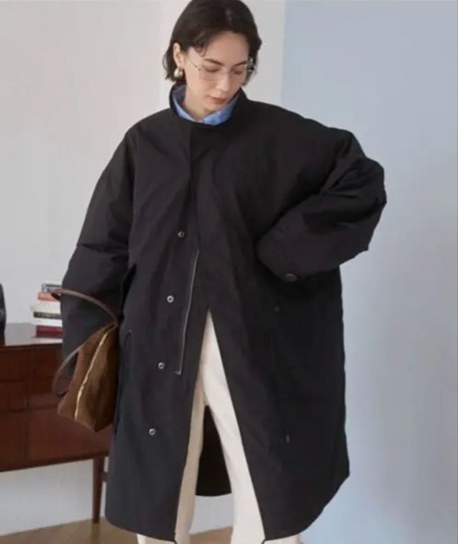 ブラック モッズコート フリーサイズ