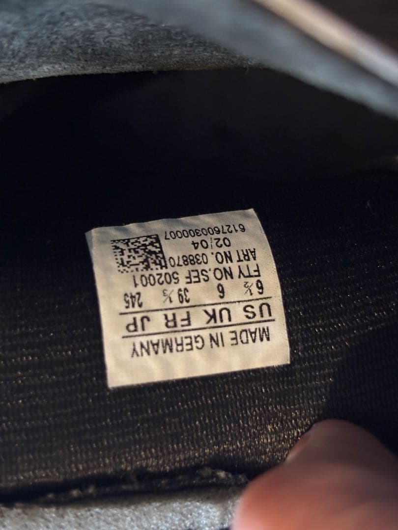 adidas SPEZIAL ボクシングシューズ ブラック/ホワイト